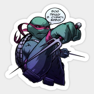 Raph Turtle Sticker